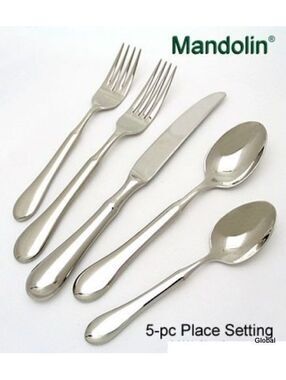 New Yamazaki Mandolin Glossy Stainless Steel Soup Spoon Only Photo pattern  id